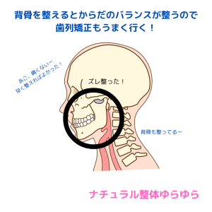 背骨を整えるとからだのバランスが整うので