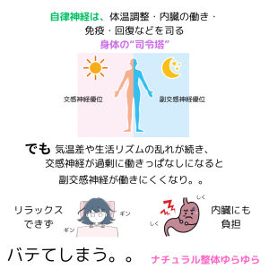 交感神経優位